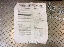 09-13 Harley Davidson Touring Saddlebag Filler Strips Tequila Sunrise HD Orange