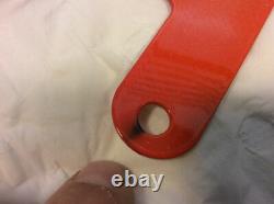 09-13 Harley Davidson Touring Saddlebag Filler Strips Tequila Sunrise HD Orange