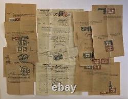 105 Documents Historical Pulque Maguey Mezcal Tequila 1887-1922 Revenue Stamp