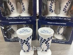 10 TEQUILA CLASE AZUL Snifter Shot Glasses Cups Hand Painted Brand New
