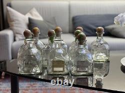 10 X PATRON Reposado Tequila 750 ml Empty Glass Bottles Withoriginal Cork Stopper