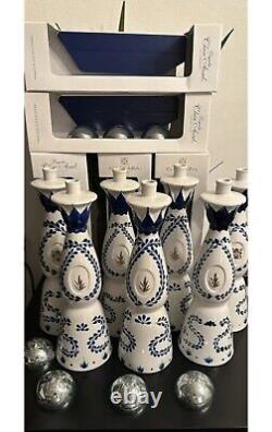 12 EMPTY BOTTLE WITH BOX Clase Azul Reposado Tequila 750ml (1596) AGABE LOGO