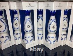 12 EMPTY BOTTLE WITH BOX Clase Azul Reposado Tequila 750ml (1596) AGABE LOGO