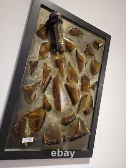 14 X 18 Don Julio 1942 Tequila Broken Bottle Art