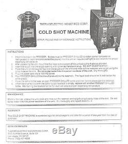 1800 Agave Tequila Electric Shot Chiller Dispenser Machine. New In Opened Box