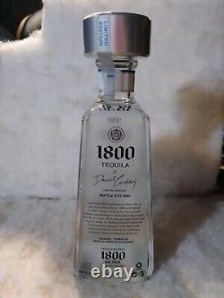 1800 Silver Reserva Tequila by Daniel Cordas Limited Edition Empty Bottle