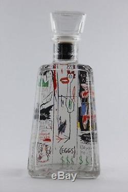 1800 Tequila Artist Jean-Michel Basquiat Quality Meats For Public Bottle Empty