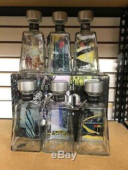 1800 Tequila Artist Series Enoc Perez BOTTLE Crystal House in Miami Florida