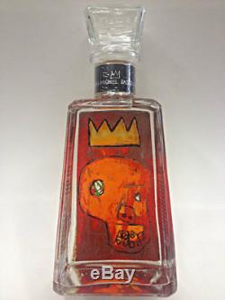 1800 Tequila Artist Series Jean-Michel Basquiat Red Kings Bottle Andy Warhol