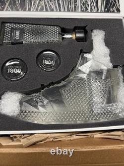 1800 Tequila Cristalino Sneaker Decanter Set Limited Edition 1800mL 4pc