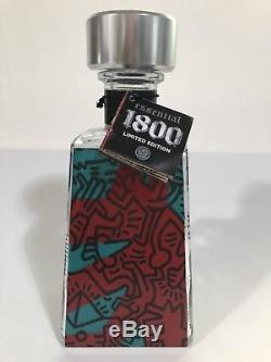 1800 Tequila Essential Artist Series Keith Haring 5 BOTTLE LOT Empty