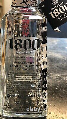 1800 Tequila Essential Artist Series SHANTELL MARTIN Bottle Who Are You Empty