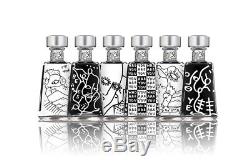 1800 Tequila Essential Artist Series Shantell Martin SET OF 6 Bottles Empty