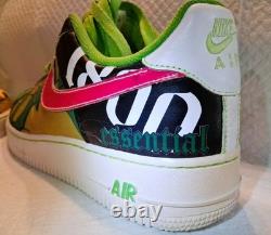 1800 Tequila GourmetKickz Custom AF1 Food for the Sole 4/9 Chris Dean Art AF 1