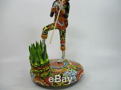18 TALAVERA CATRINA JIMADOR large maguey tequila plant mexican day of the dead