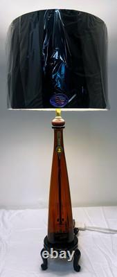 1942 Don Julio Tequila Bottle Table Lamp With Black Shade 28