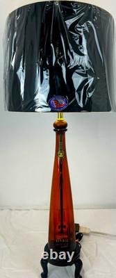 1942 Don Julio Tequila Bottle Table Lamp With Black Shade 28