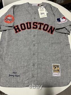 1969 Mitchell & Ness Houston Astros Jimmy Wynn jersey sz 48 XL Tequila Sunrise