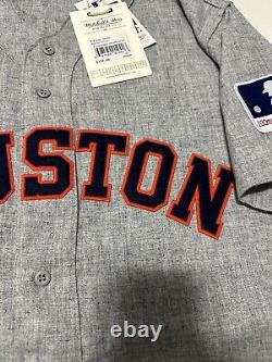 1969 Mitchell & Ness Houston Astros Jimmy Wynn jersey sz 48 XL Tequila Sunrise