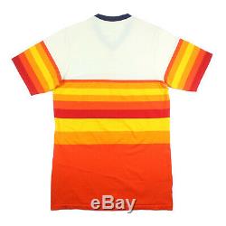 1983 Houston Astros Tequila Sunrise Game Used Sand-knit Rare Style Jersey