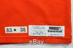 1983 Houston Astros Tequila Sunrise Game Used Sand-knit Rare Style Jersey