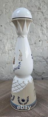 1 Empty Clase Azul Añejo 750 ML, Tequila Signed Bottle