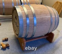 1 Gallon/5 Liter Oak Aging Barrel Crown Royal Whisky Don Julio Tequila Branded