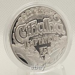 1 oz. 999 silver Colorized Cthulhu Temptations Tequila Beautiful Girl Lowest #