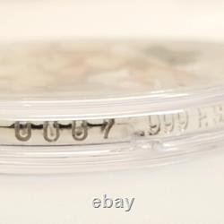 1 oz. 999 silver Colorized Cthulhu Temptations Tequila Beautiful Girl Lowest #