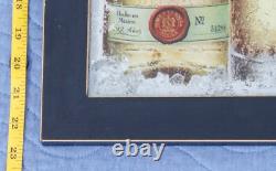 2011 Jose Cuervo TRADICIONAL Mirror Sign Reposado Silver Tequila SKULLS