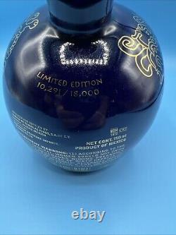 2012 Kah Tequila 10,291/18,000 Los Ultimos Dias Purple/gold Empty Skull Bottle