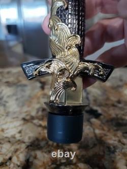 2013 David Yurman Patron Tequila Bottle Stopper Limited Edition with 24K Gold