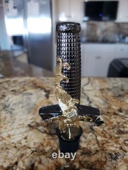 2013 David Yurman Patron Tequila Bottle Stopper Limited Edition with 24K Gold