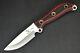 2014 Busse Max Duty. 095 Hollow Ground Satin Elmax, Red Tequila Sunrise G10