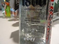 2015 Keith Haring 1800 Tequila Artist SET MATCHING #41/1800 COMPLETE W. BOX EMPTY
