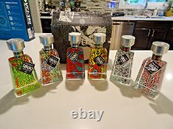 2015 Keith Haring 1800 Tequila Artist SET MATCHING #41/1800 COMPLETE W. BOX EMPTY