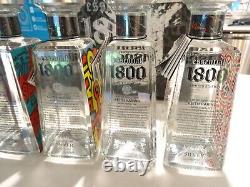 2015 Keith Haring 1800 Tequila Artist SET MATCHING #41/1800 COMPLETE W. BOX EMPTY
