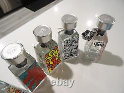 2015 Keith Haring 1800 Tequila Artist SET MATCHING #41/1800 COMPLETE W. BOX EMPTY