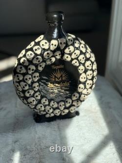 2018 Tequila Mandala Dia De Los Muertos Limited Edition Hand Painted Bottle