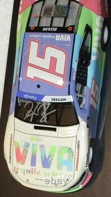2024 HAILIE DEEGAN #15 VIVA TEQUILA LIQUID COLOR AUTOGRAPHED CAR#17/72 WithCOA RC