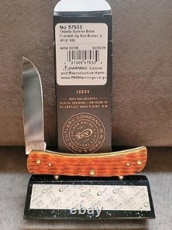 2026 Case Burnt Tequila Sunrise Bone Crandall Jig Sod Buster Jr