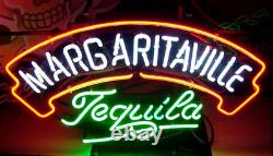 20x16 Margaritaville Tequila Neon Sign Light Lamp Visual Bar Beer Decor L1351