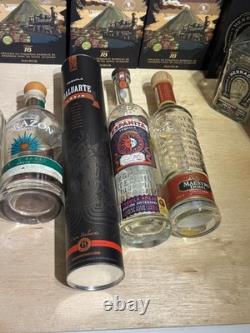 (26) Tequila & Rum Bottles EMPTY 750ml RANDOM Bulk LOT? Pics & Details