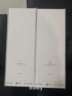 2 Clase Azul Gold Tequila Empty Bottle 750ml With Diamond Emblem White Box