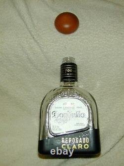(2) Don Julio 700ml Reposado Claro Tequila Screw Top Rare Bottle