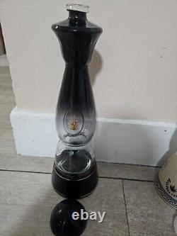 2 EMPTY Tequila bottle Clase Azul GOLD bottle 750 ML black clear bottle