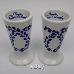 2 PC Clase Azul Individually Hand-Crafted Painted Tequila Snifter Shot Glass 4