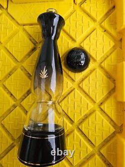 2 empty bottle clase azul combo 1 gold and 1 añejo 750 ml tequila