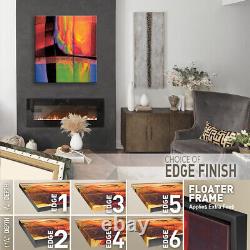 34Wx36H TEQUILA SUNRISE by MARLYS K. MALLET VIVID HEAT SUN CHOICES of CANVAS