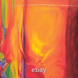 34Wx36H TEQUILA SUNRISE by MARLYS K. MALLET VIVID HEAT SUN CHOICES of CANVAS